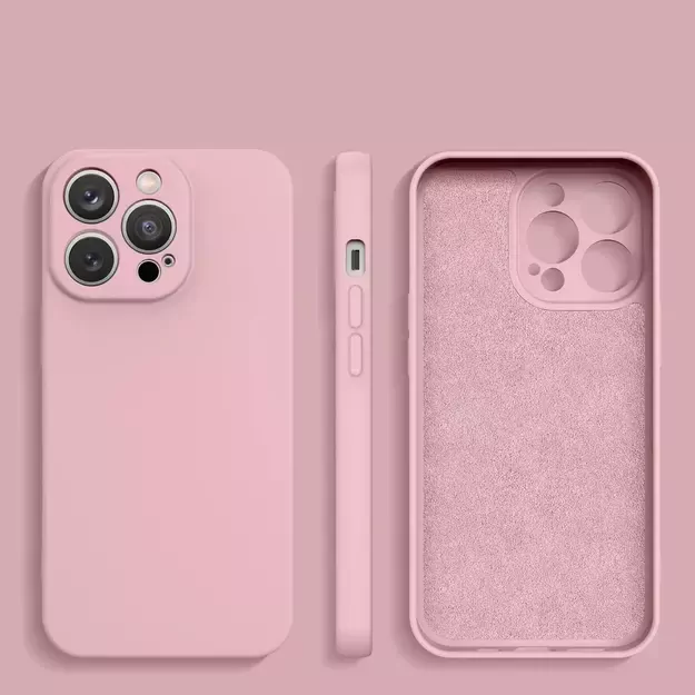 Silicone case for Samsung Galaxy A14 5G / Galaxy A14 silicone case pink 1