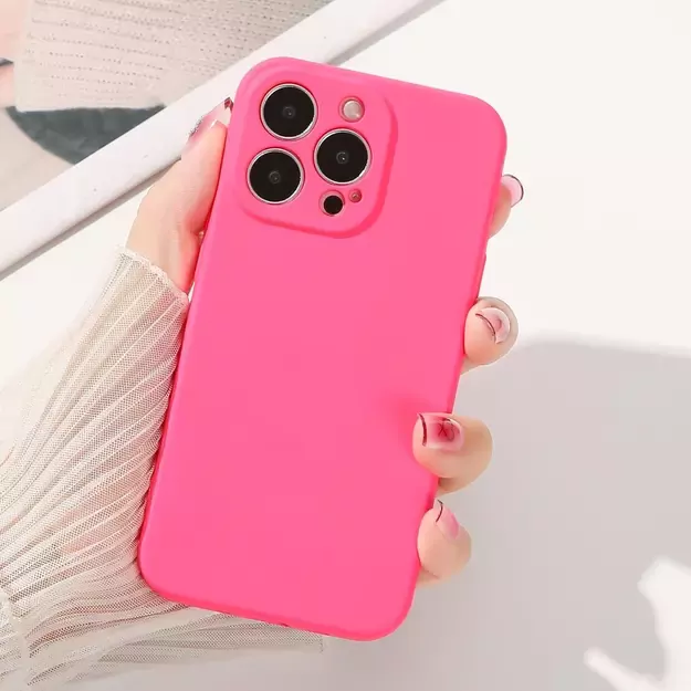 Silicone case for Samsung Galaxy A14 5G / Galaxy A14 silicone case pink 8