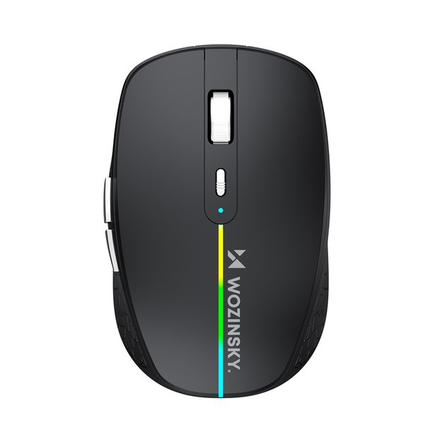 Wozinsky WMGK-1132 Wireless Mouse with RGB Backlight - Black 1