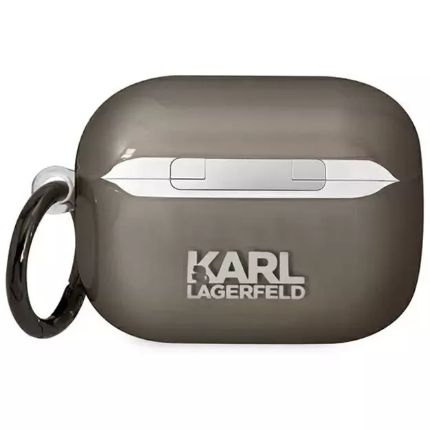 Karl Lagerfeld KLAPHNIKTCK AirPods Pro cover black/black Karl s Head 1