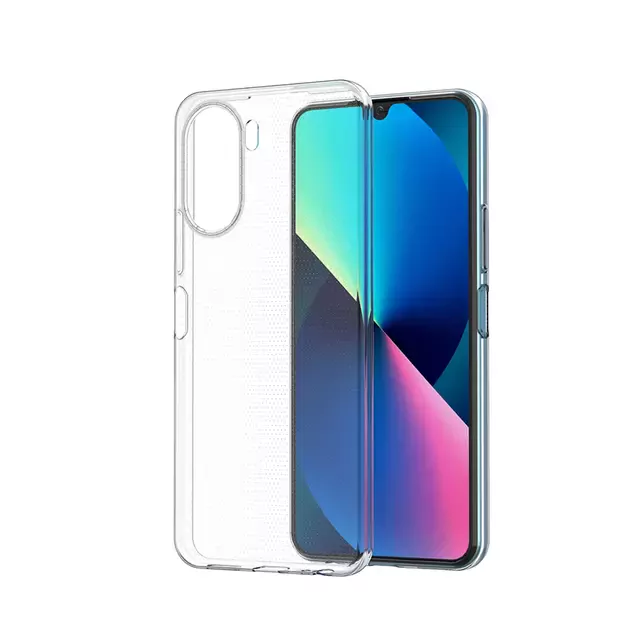 Ultra Clear 0.5mm case for Vivo Y16 / Vivo Y02s thin cover transparent 5