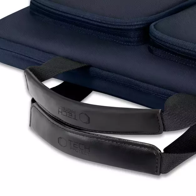 Tech-Protect Defender Bag for 17&quot  Laptop - Navy Blue 19
