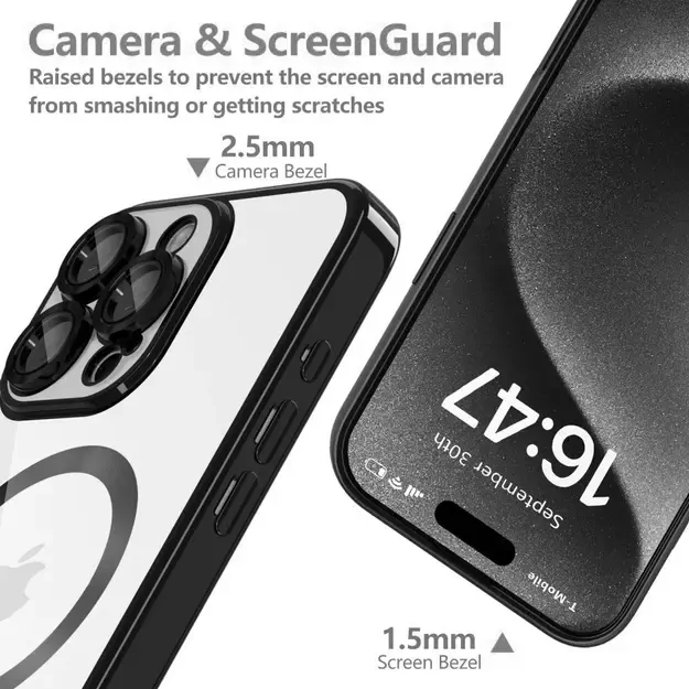 Tech-Protect MagFlex MagSafe Case for Samsung Galaxy A56 5G - Clear Pink 3