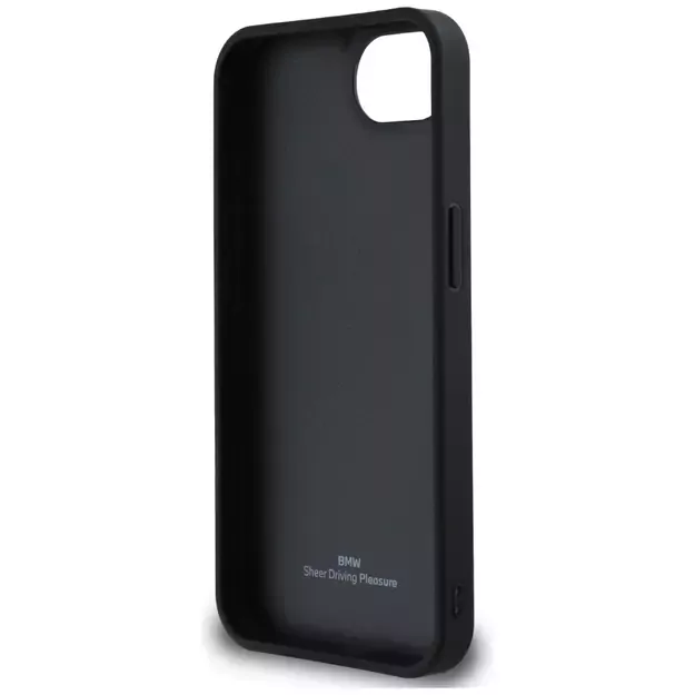BMW Leather Hot Stamp iPhone 16e Case - Black 6