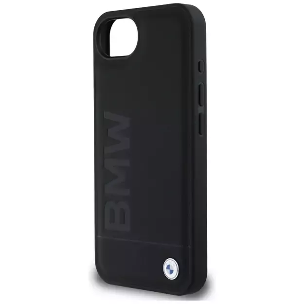 BMW Leather Hot Stamp iPhone 16e Case - Black 5