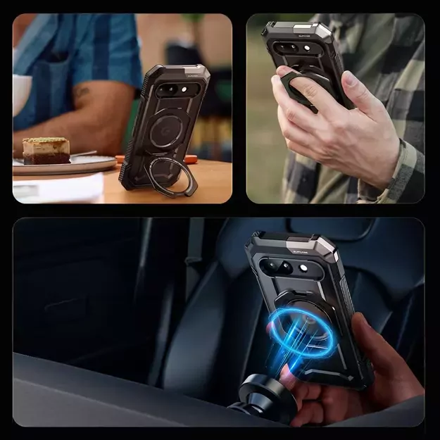 Supcase UB Grip Mag Case for Google Pixel 9A - Black 5