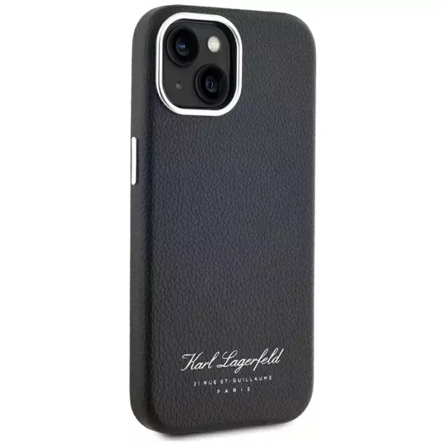 Karl Lagerfeld hotel RSG iPhone 15 case - black 3