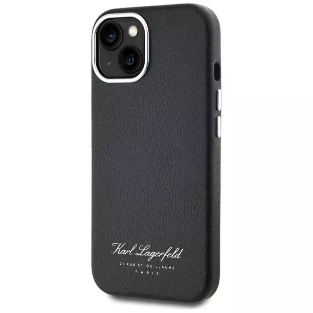 Karl Lagerfeld hotel RSG iPhone 15 case - black 1