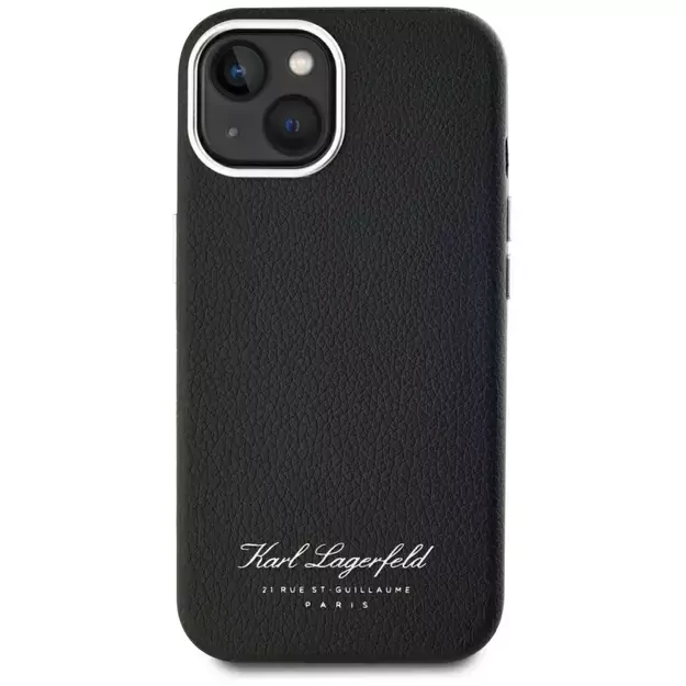 Karl Lagerfeld hotel RSG iPhone 15 case - black 2