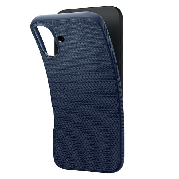 Spigen Liquid Air iPhone 16 Case - Blue 5