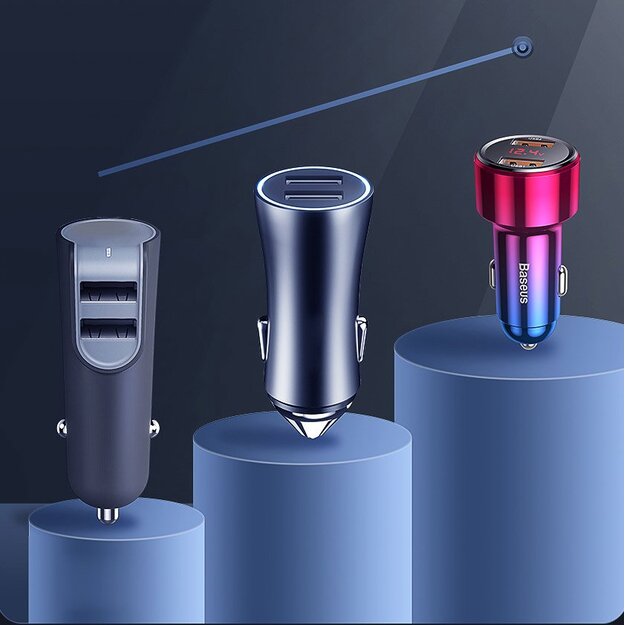 Baseus Magic Series PPS CCMLC20C-01 car charger 45W USB-C PD / USB-A QC - black 11