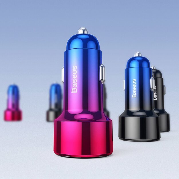 Baseus Magic Series PPS CCMLC20C-01 car charger 45W USB-C PD / USB-A QC - black 17