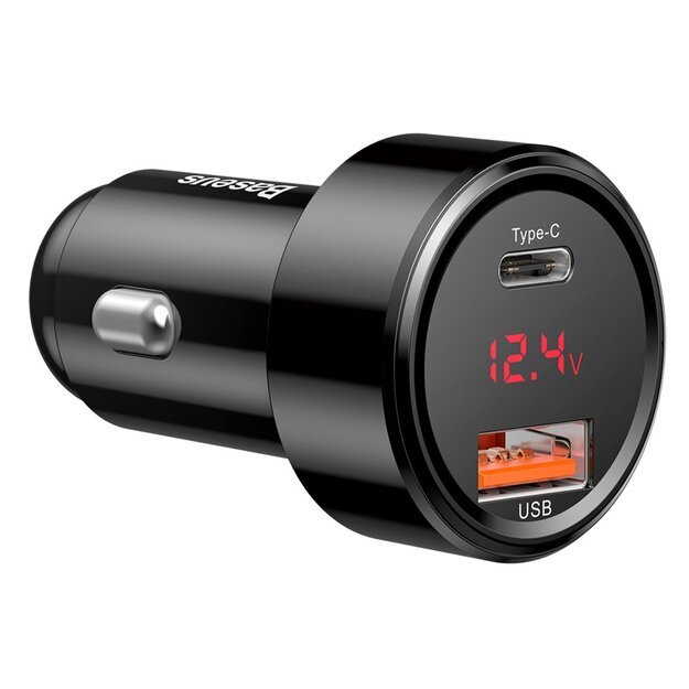 Baseus Magic Series PPS CCMLC20C-01 car charger 45W USB-C PD / USB-A QC - black 4