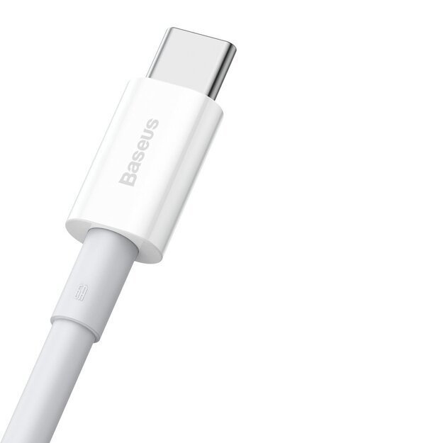 Baseus Superior USB Cable - USB Type C 66 W 6A 1 m White (CATYS-02) 3