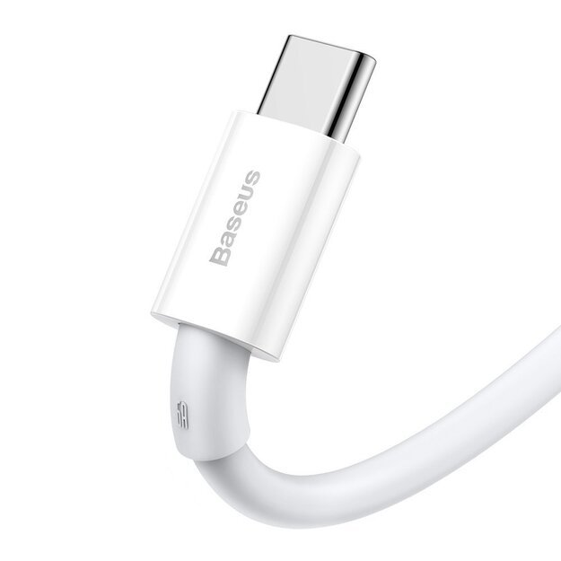 Baseus Superior USB Cable - USB Type C 66 W 6A 1 m White (CATYS-02) 2