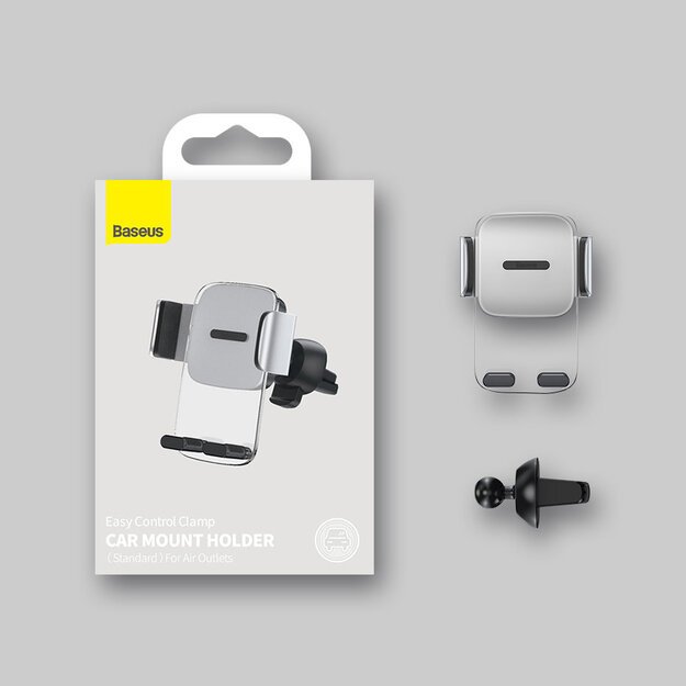 Baseus 2in1 car holder for cockpit and ventilation grille black (SUYK000001) 25