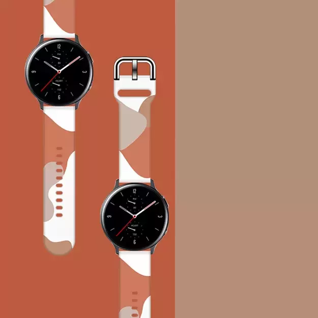 Strap Moro for Samsung Galaxy Watch 45 / 46 / 47 mm silicone bracelet watch band - pattern 5 2
