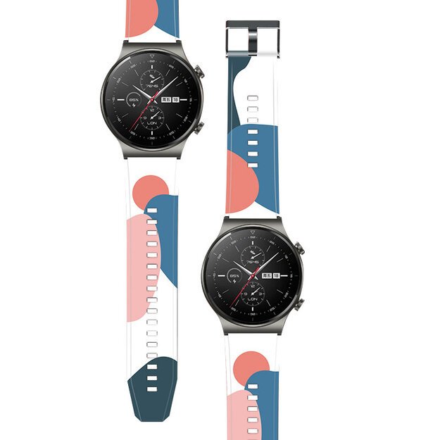 Strap Moro band for Huawei Watch GT2 Pro silicone strap watch bracelet pattern 11 1