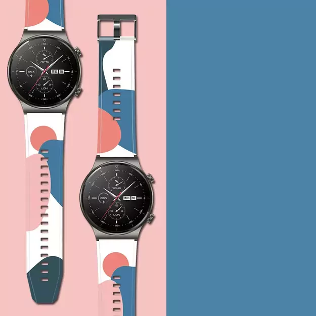Strap Moro band for Huawei Watch GT2 Pro silicone strap watch bracelet pattern 11 4