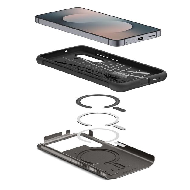 Spigen Slim Armor Mag MagSafe Case for Samsung Galaxy S25 FE - Gray 8