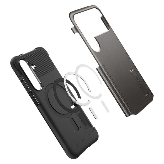 Spigen Slim Armor Mag MagSafe Case for Samsung Galaxy S25 FE - Gray 7