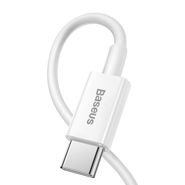 Baseus Superior Series USB-C / Lightning PD 20W 1 m cable - white 1