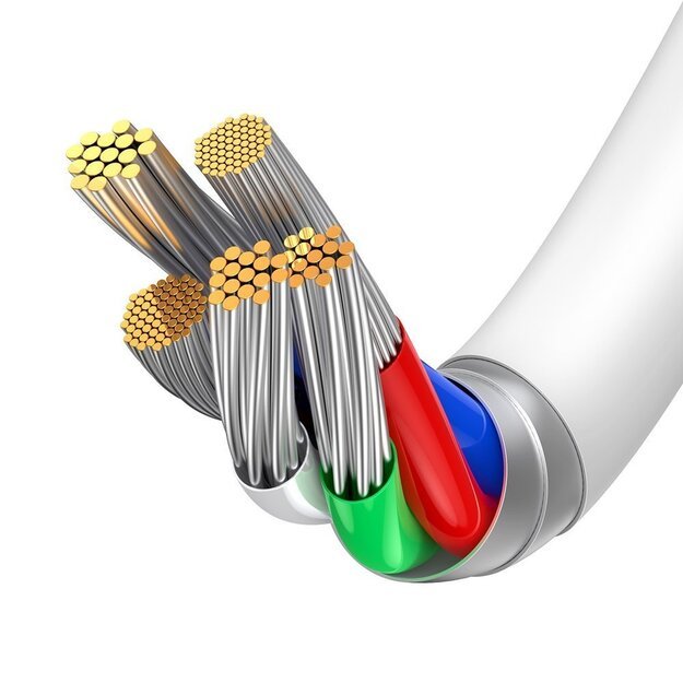 Baseus Superior Series USB-C / Lightning PD 20W 1 m cable - white 10