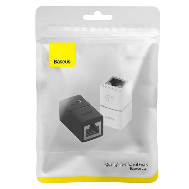 Baseus AirJoy Series Ethernet cable connector RJ-45 2 pcs - black 6