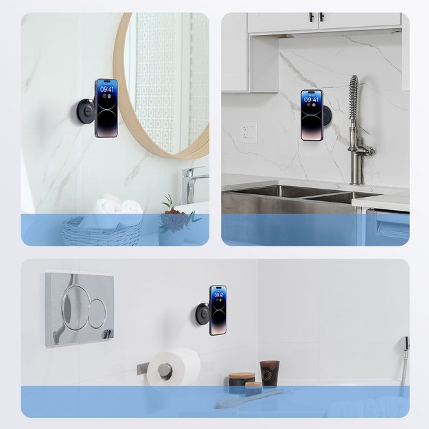 Baseus MagPro foldable magnetic holder for the phone - black 9