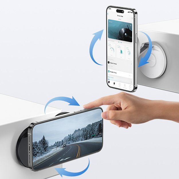 Baseus MagPro foldable magnetic holder for the phone - black 13