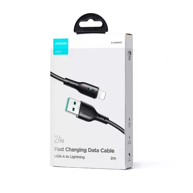 Joyroom Premium Series A13 USB-A / Lightning 2.4A cable 2m - black 1