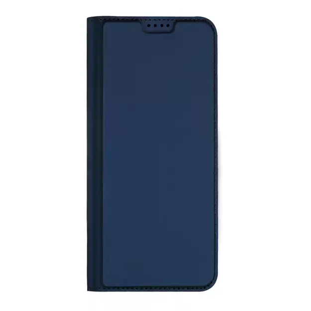 Dux Ducis Skin Pro Case For Xiaomi Redmi 11A / Poco C55 / Redmi 12C Cover Flip Card Wallet Stand Blue 27