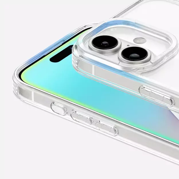 AmazingThing Minimal Mag Case with Magnetic Ring for iPhone 16 Plus - Transparent 5