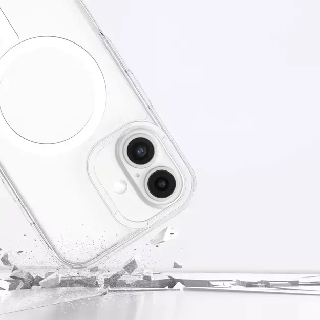 AmazingThing Minimal Mag Case with Magnetic Ring for iPhone 16 Plus - Transparent 7