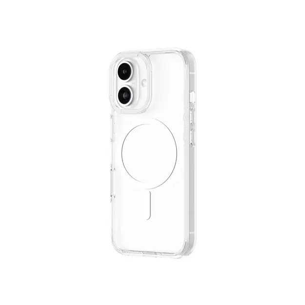 AmazingThing Minimal Mag Case with Magnetic Ring for iPhone 16 Plus - Transparent 2