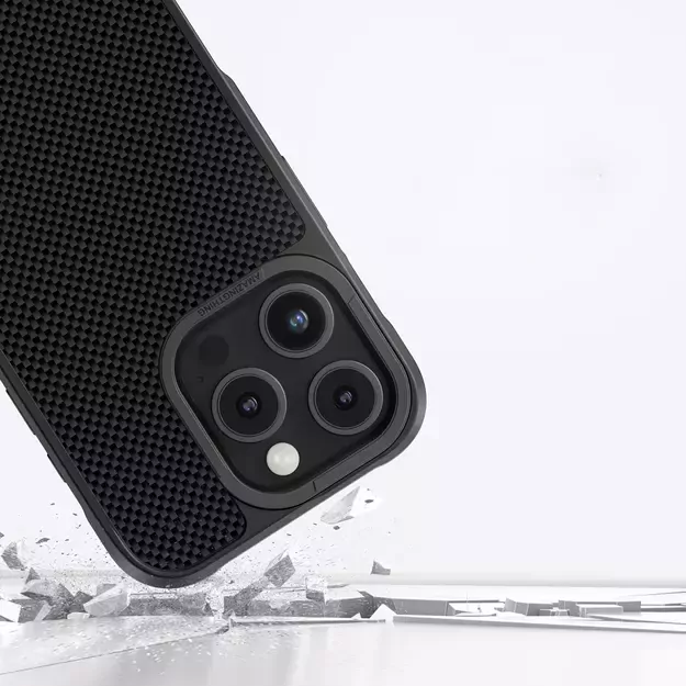 AmazingThing Titan Max Case with 600D Aramid Fibers for iPhone 16 Pro Max - Black 20