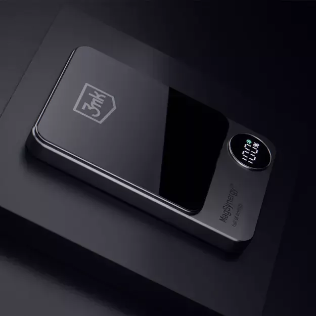Powerbank 3mk MagSynergy 10000 mAh induction with MagSafe - black 19