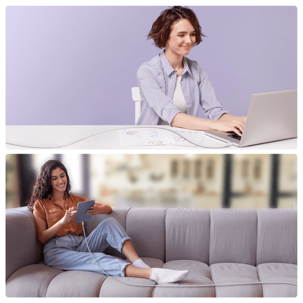 Joyroom Multi-Color Series A14 USB-C / Lightning 30W cable 1.2 m - white 4