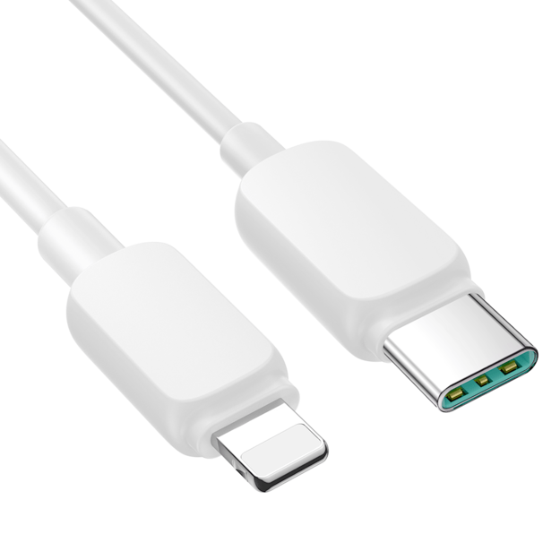Joyroom Multi-Color Series A14 USB-C / Lightning 30W cable 1.2 m - white 2