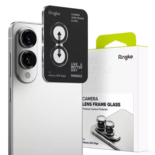 Tech-Protect Quick Set+ Tempered Glass for Samsung Galaxy S25 Edge - Clear