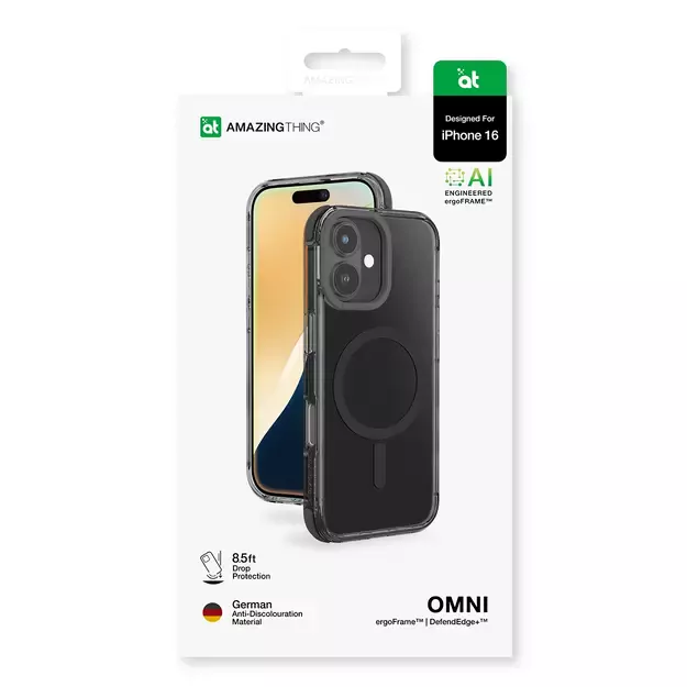 AmazingThing Omni Mag Case for iPhone 16 - Black 22