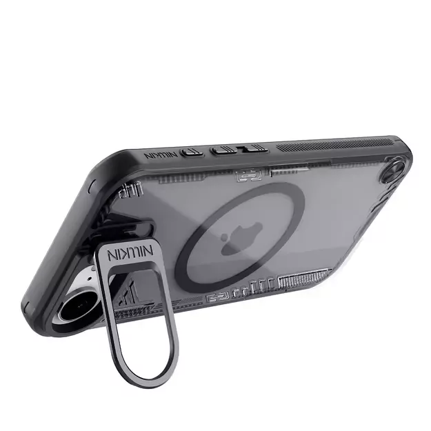 Nillkin Iceblade Prop Magnetic Case with Stand for iPhone 16e - Black 4