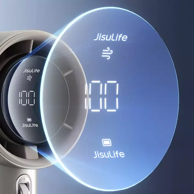 Jisulife Handheld Fan Pro1 S 5000mAh FA53PRO Mini Blower Portable USB Metal Fan - Light Brown 4