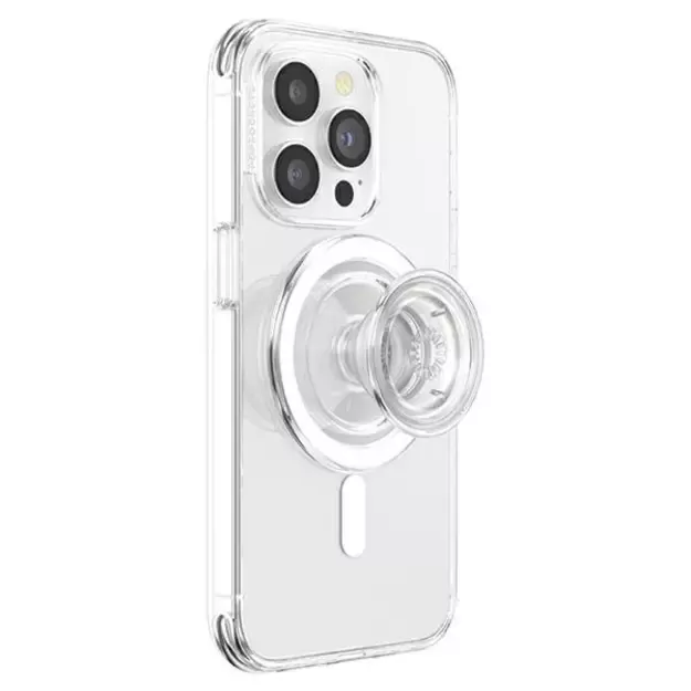 Popsockets PopGrip MagSafe 2 Phone Holder and Stand - Clear 4