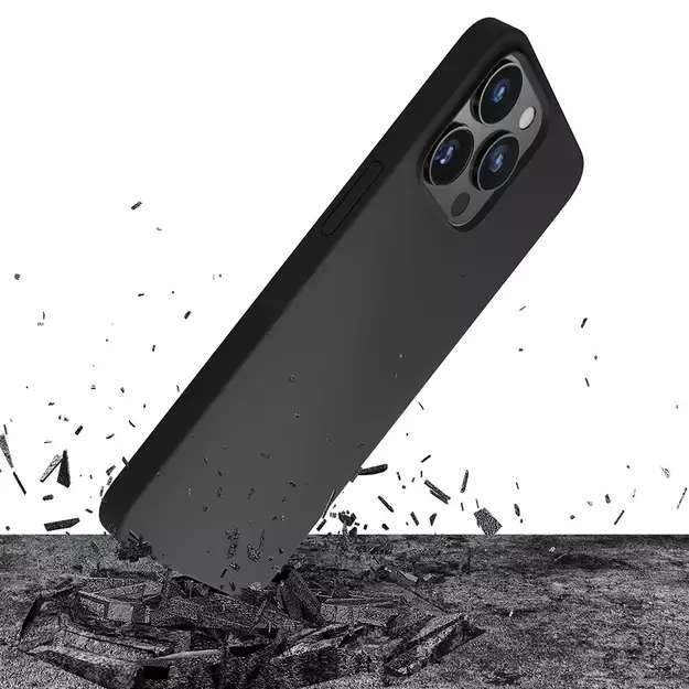 iPhone 13 Pro Max Series 3mk Silicone Case - Black 16