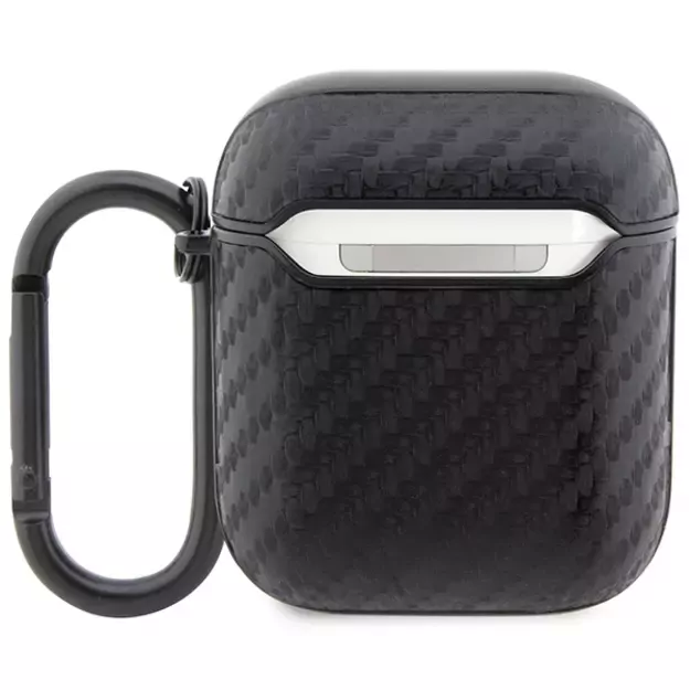 BMW BMA2WMPUCA2 AirPods 1/2 cover black/black Carbon Double Metal Logo 1
