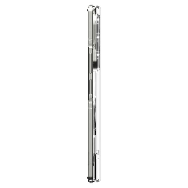 Spigen Tough Armor Pro Mag MagSafe Case for Samsung Galaxy Z Fold 7 - Clear and White 5