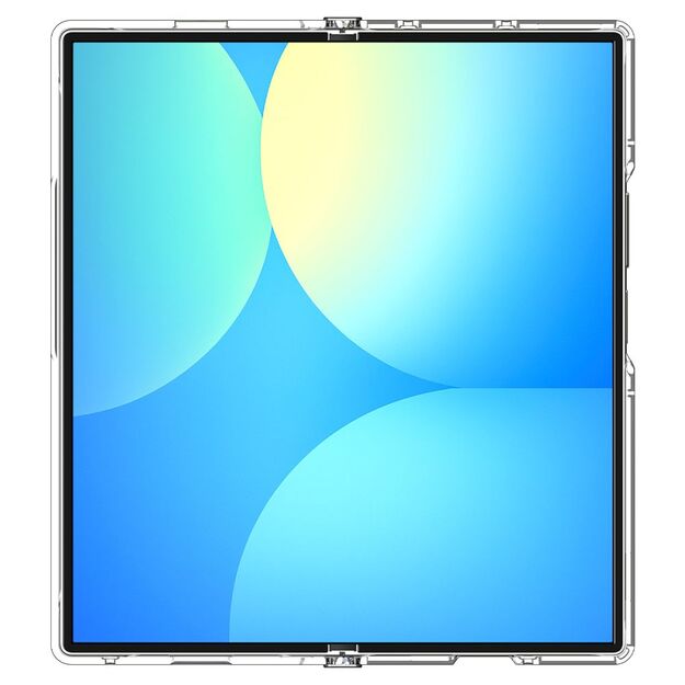 Spigen Tough Armor Pro Mag MagSafe Case for Samsung Galaxy Z Fold 7 - Clear and White 4