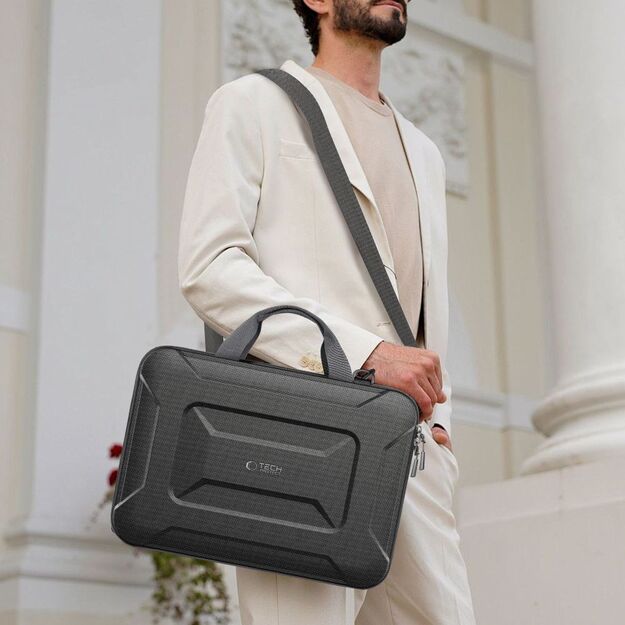 Tech-Protect Ranger-X Tactical Laptop Case for 13-14&quot  - Black 9