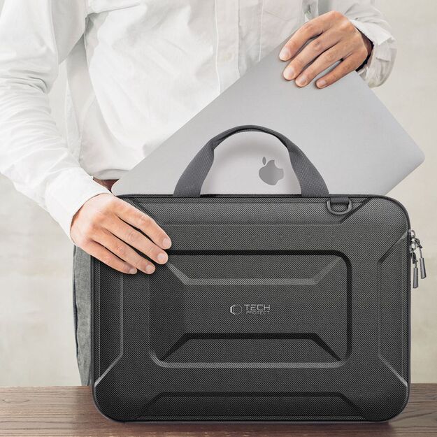 Tech-Protect Ranger-X Tactical Laptop Case for 13-14&quot  - Black 6